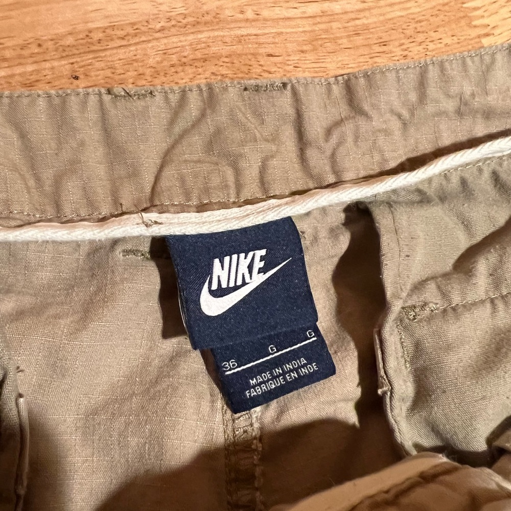 Men’s NIKE Ripstop Cargo Golf Skateboard Hiking ACG Style Shorts 36 x 10” Inseam - Picture 5 of 12
